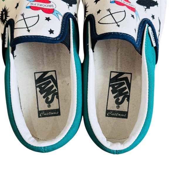 VANS customs slip on UNISEX EUC - Picture 3 of 8